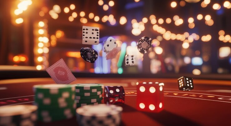 Mobile app showing Joker Gaming game selection and tournament entry